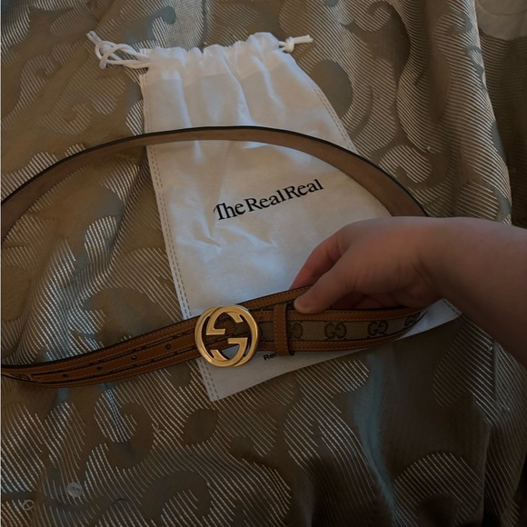 Gucci Tan and Brown Belt main image 4